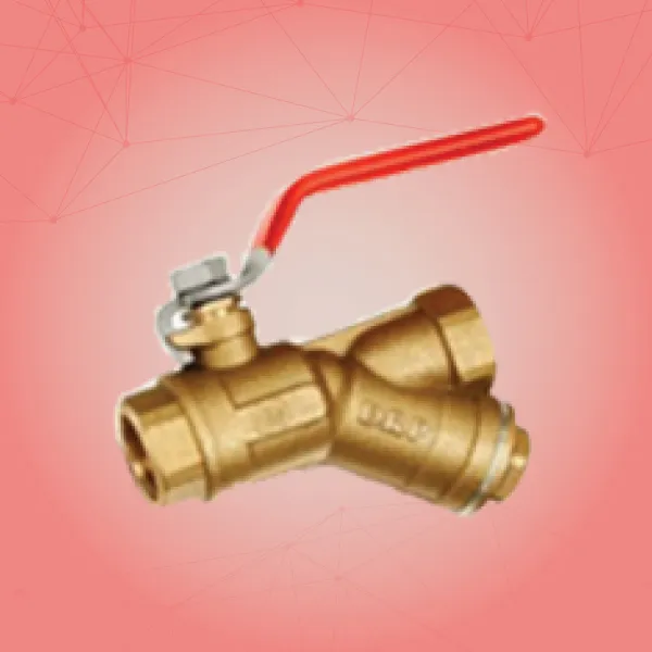 Brass Ball Valve With Strainer